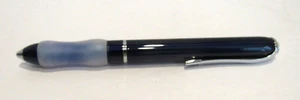 BOLÍGRAFO TERZETTI JELLY GRIP AZUL GRASA CUERPO DE METAL IDEAL PARA LA FATIGA DE LAS MANOS - Imagen 1 de 2