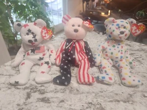 Lot of 3~ TY Original Beanie Babies~ See Description - Picture 1 of 14