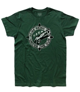 T-shirt uomo I LIKE BEING UNDER THE GUN poker texas hold'em pistola UTG - Bild 1 von 8