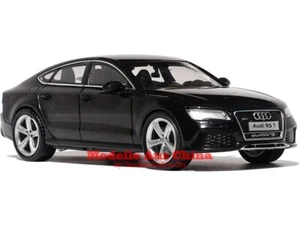 1:43 i Scale 2014 Audi RS 7 Sportback negro (Black) edición concesionario - Imagen 1 de 1