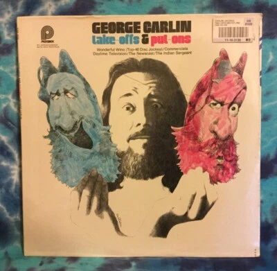 George Carlin  LP Take-Offs & Put-Ons STILL FACTORY SEALED Pickwick (1972 Press) - Image 1 of 4