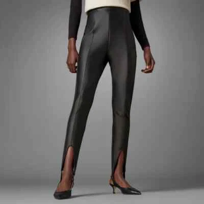 Adidas Originales HB9412 Versión Azul Imitación Cuero Tiro Alto Leggings Nuevas Talla M Foto 1 de 4