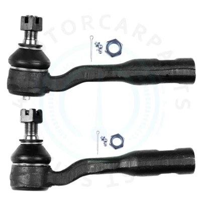 2x Fits 2003 2004 2005 2006 Toyota Tundra Sequoia Front Outer Tie Rod End - Image 1 of 4