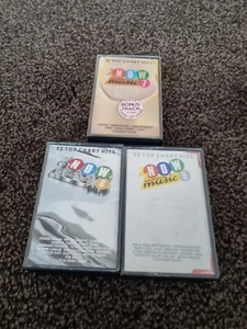 Now That's What I Call Music Volumes 7/8/9 Cassette Tape 1986 Music Compilations - Picture 1 of 15