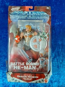 Mu2 Masters of the universe 200x Moc 2002 vintage figure HE-MAN BATTLE SOUND VHS - Picture 1 of 6