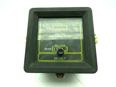 Signet Scientific Company P57840 Batch Accumulator 12VDC - Image 1 of 4
