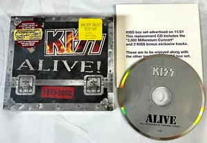 KISS ALIVE! 1975-2000 Box Set SEALED Millennium Replacement CD Vintage Aucoin - Picture 1 of 13