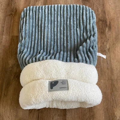 Cat Sleeping Bag Snuggle Sack Small Dog Bed Cave Soft Washable Pet Mat Fleece - Image 1 of 4