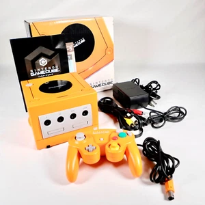 Console Nintendo Gamecube GC DOL-001 Orange Match Jap Japan - Imagen 1 de 19