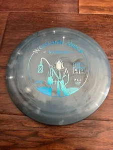 Disco Golf Westside Hermoso Torneo Gris Remolino Sin Rostro Barquero 167g - ¡NUEVO! - Imagen 1 de 9