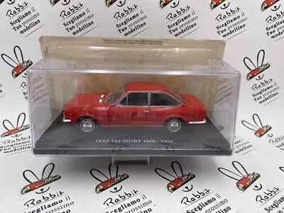 DIE CAST 1/24 " FIAT 124 SPORT 1600 - 1970 " VOITURE VINTAGE - Photo 1/2