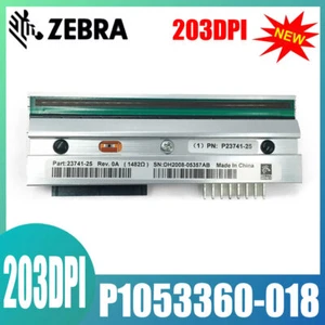 Printhead for Zebra 105SL Plus Thermal Barcode Printer 203dpi P/N P1053360-018 - Picture 1 of 7