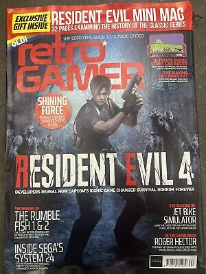 Retro Gamer Magazine #244 2023 Resident Evil 4, The Rumble Fish 1&2 +RE Minimag • 8.75£