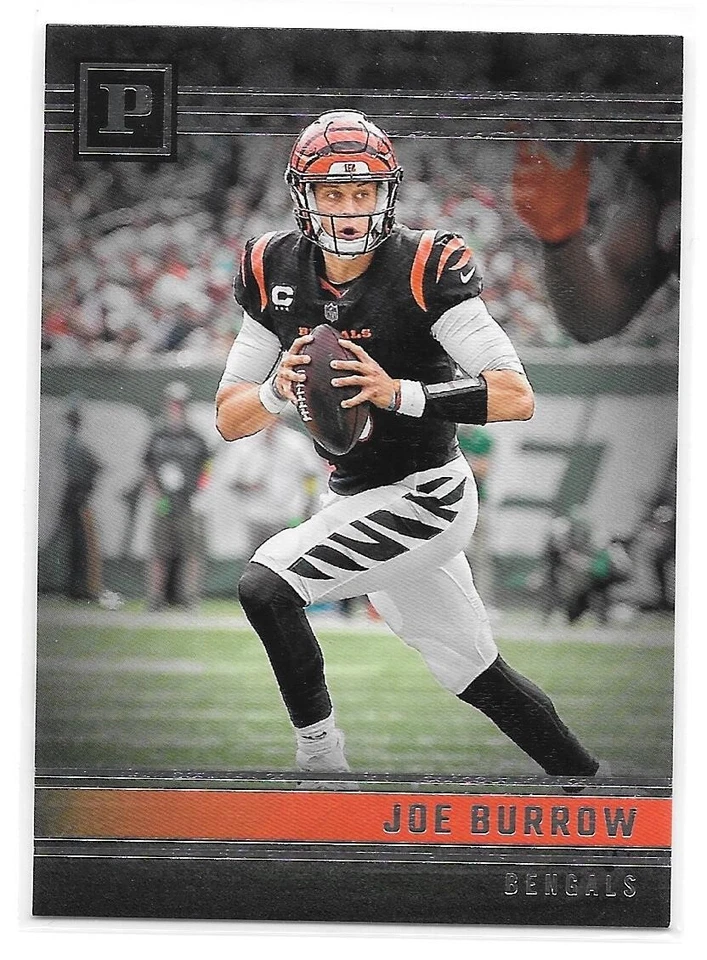 JOE BURROW 2022 PANINI CHRONICLES PA-34 CINCINNATI BENGALS LSU TIGERS - Image 1 of 1