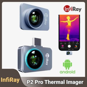 InfiRay P2 Pro Thermal Imager Camera for Android with Magnetic Macro Lens