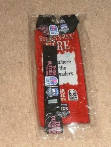 VINTAGE 2008 NATIONAL CHAMPIONSHIP LANYARD & TICKET HOLDER LSU TIGERS BUCKEYES Cover