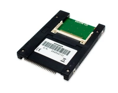 Dual Compact Flash CF to 44 Pin IDE/PATA 2.5" Adapter Enclosure, Black SD-ADA... - Image 1 of 4