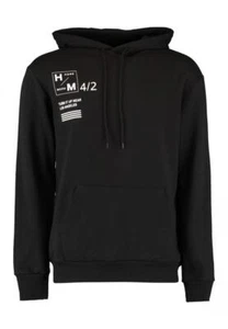 Hailys Men Hooded Sweatshirt Paul Black - Picture 1 of 1