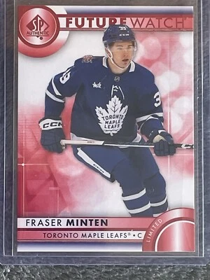 2023-24 Upper Deck SP Authentic Fraser Minten Future Watch RC - Image 1 of 2