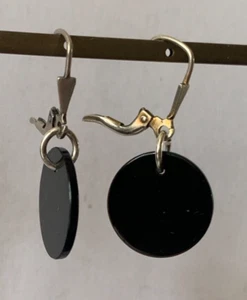 ONYX Pendientes - Disco 15mm - Imagen 1 de 3