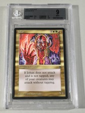 Graded Johan BGS Beckett 9 MINT QUAD++ (9.5, 9, 9, 9.5) Legends English 1994 MTG