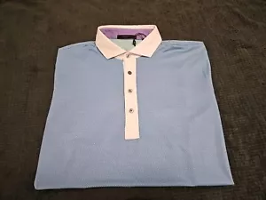 NUEVO: Camisa Polo/Golf Greyson Wolf Performance EYE Manga Corta FLOR DE VIENTO M - Imagen 1 de 17