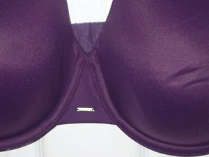 New Lane Bryant Cacique Bra Size 42F Lightly Lined Full Coverage Bra Purple - Picture 1 of 7
