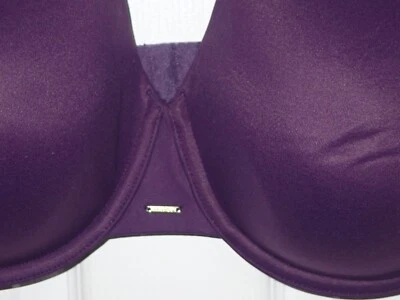 Nuevo Sujetador Lane Bryant Cacique Talla 42F Sujetador Ligeramente Forrado Cobertura Completa Púrpura Foto 1 de 4