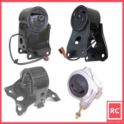 Juego de 4 piezas de montaje de motor y transmisión para automóvil con sensores: 00-04 Infiniti I30 I35 Foto 1 de 4