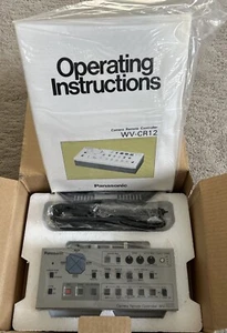 Panasonic WV-CR12 Camera Remote Controller With Instruction Manual New In Box - Picture 1 of 8