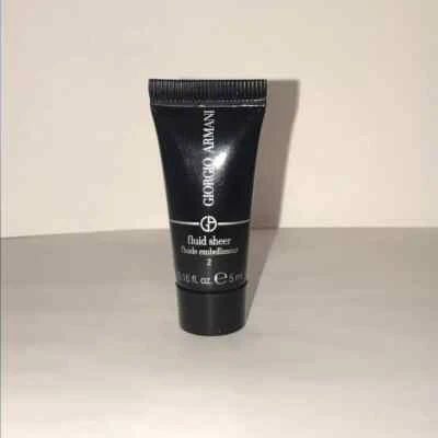 New Giorgio Armani Fluid Sheer 2 Foundation Travel Size 5ml / .16oz - Image 1 of 4