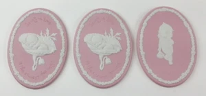 3 Vintage 1973 Authentic Kewpie Made In Japan Wall Hang Pink Jos L Kallus - Bild 1 von 14