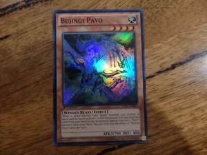Yugioh Bujingi Pavo LVAL-EN083 Super Rare 1st Edition - Picture 1 of 2