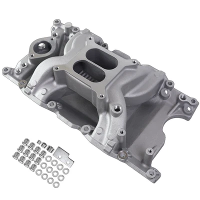 Dodge MOPAR Plymouth Chrysler 318 340 360 Dual Plane Aluminum SB Intake Manifold - Image 1 of 4