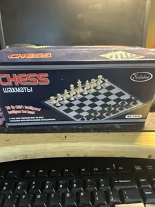 Tragbares magnetisches Reiseschachspiel 8”x 8” - Hochwertig! - Bild 1 von 2