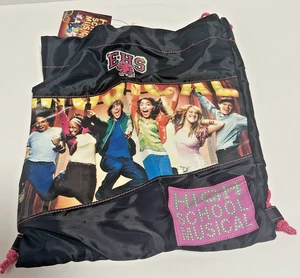 Bolso con cordón musical High School 11,5" x 13" East High School nuevo con etiqueta - Imagen 1 de 7