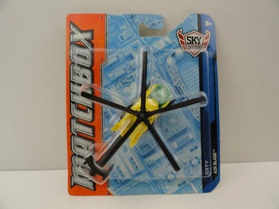 Helicóptero Matchbox Sky Busters City Air Blade 2012 (noticias amarillas 10) Foto 1 de 4