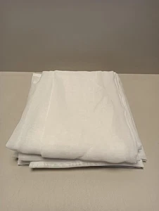 2 Stück 140 x 250 cm (Breite x Höhe), Fensterdekoration, wärmeisolierend Weiß - Bild 1 von 3