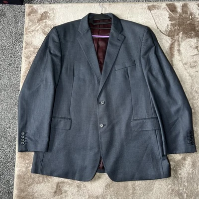 Костюм Chester Barrie темно-синий Великобритания 46 шерсть Savile Row 2 штуки. W40 L30 - Изображение 1 из 4