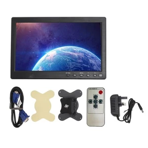 .›(UK)10.1 Inch Small Monitor Mini Monitor For PC 1024X600 60Hz LCD Monitor HD - Picture 1 of 24