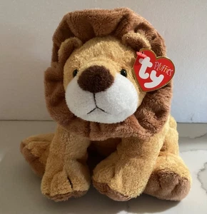 Ty Pluffies Catnap der Löwe Plüschtier Stofftier 2002 TyLux 8 Zoll - Bild 1 von 8