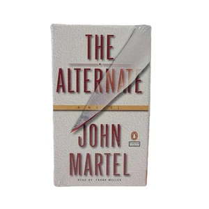 The Alternate Audiobook John Martel 4 Cassettes New Novel Abridged - Imagen 1 de 2