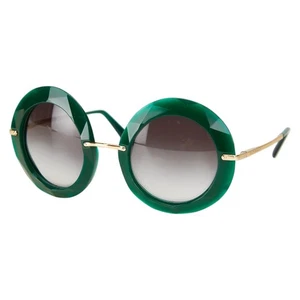 DOLCE&GABBANA Round round sunglasses DG6105 Women 【Used】 - Picture 1 of 8