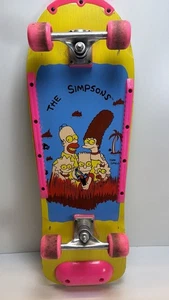 The Simpsons Bartman 20th Century Fox 1990s Skateboard Bart 90's VTG RARE - Picture 1 of 5