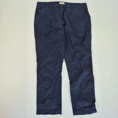 PANTALONI DA MONTAGNA MAGAZZINO 16 BLU DONNA PANTALONI DA TREKKING PASSEGGIO ... - Immagine 1 di 4