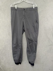 Nike Flex Jogger Mens 33 Gray Modern Fit Athletic Stretch Golf Pants 848069-021 - Picture 1 of 5