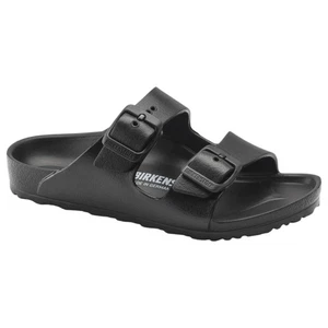 Kids Birkenstock Arizona Eva Narrow Black Slip On Sandals 31 - Picture 1 of 7