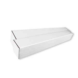 Tubos de correo cuadrados blancos 3 x 3 x 12" ECT-32B 25/estuche - Imagen 1 de 5