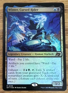 MTG Aetherdrift, Winter, Cursed Rider - Foil - Picture 1 of 1