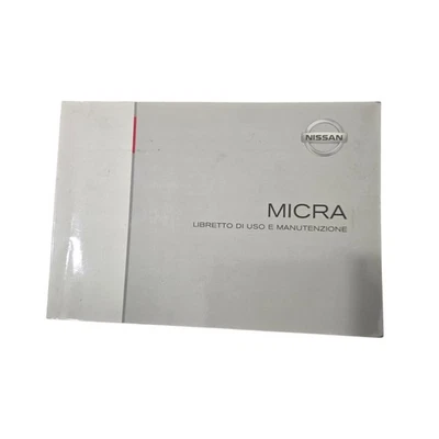 Libretto Di USO E Manutenzione Nissan Micra - Immagine 1 di 3